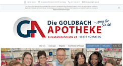 Desktop Screenshot of goldbach-apotheke.de